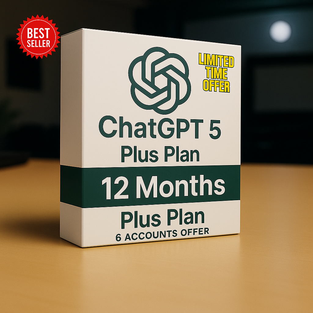 ChatGPT-5 Plus – Access via your Email • Limited Time Offer • Warranty Included
