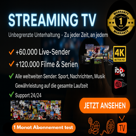 Starte dein Premium-Entertainment für nur 7,9 €!