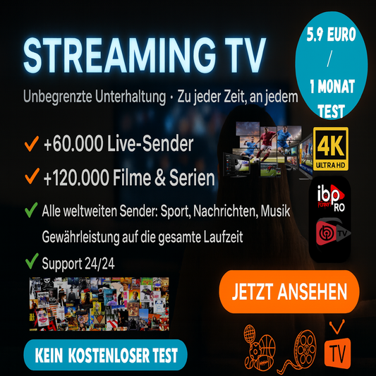 Starte dein Premium-Entertainment für nur 5,9 €!