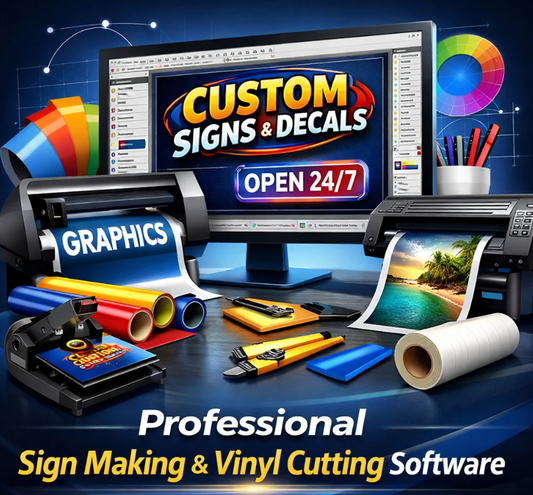 Professional Vinyl Cutting & Print Design Software