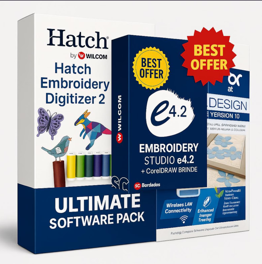 Pack 3 Software Embroidery